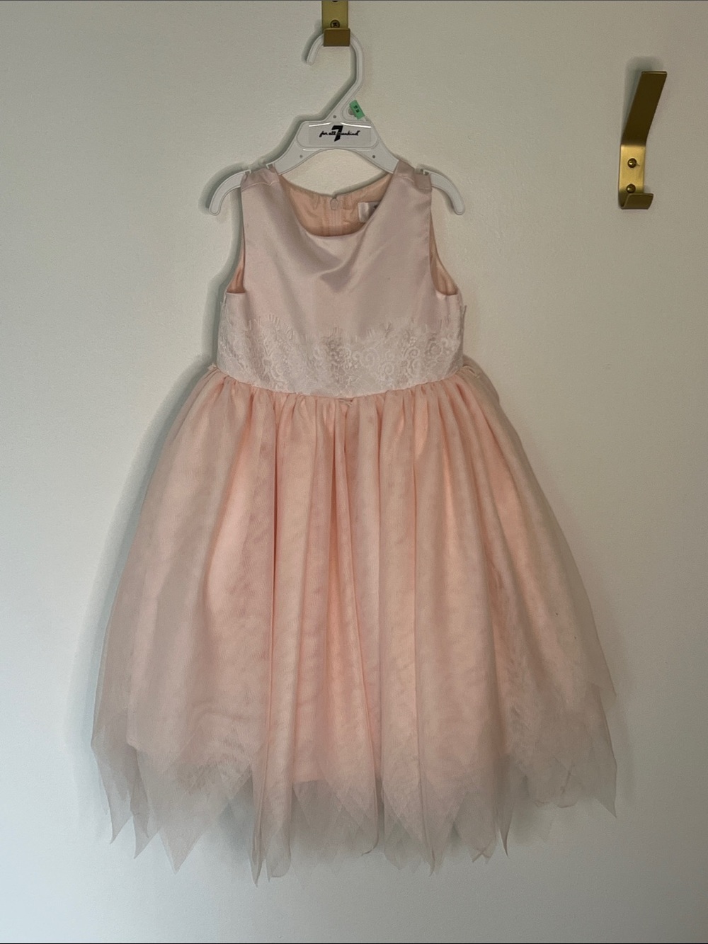 Beautiful blush formal dress - 2T/3T